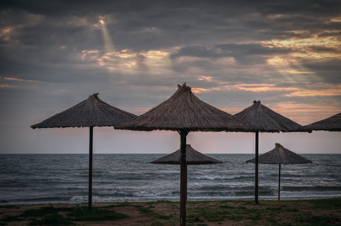 Sea - My, The photo, My, Sea, Berdyansk, HDR, Nature, Landscape