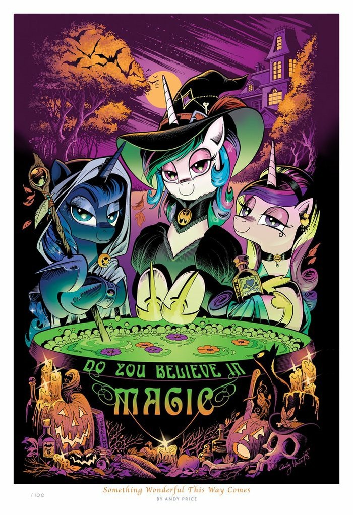 Do you believe in magic? - My little pony, PonyArt, Princess celestia, Princess luna, Princess cadance, Andypriceart