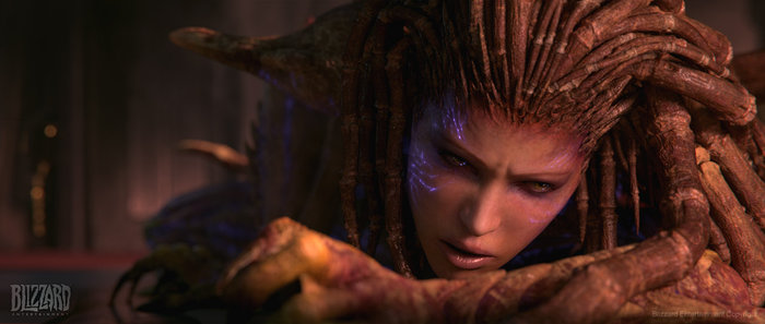 Kerrigan -  Heart of the Swarm - Kerrigan, Blizzard, Artstation, Starcraft 2