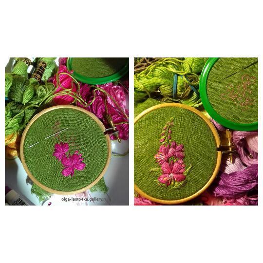 Нитки вместо красок. Продолжение. | Пикабу