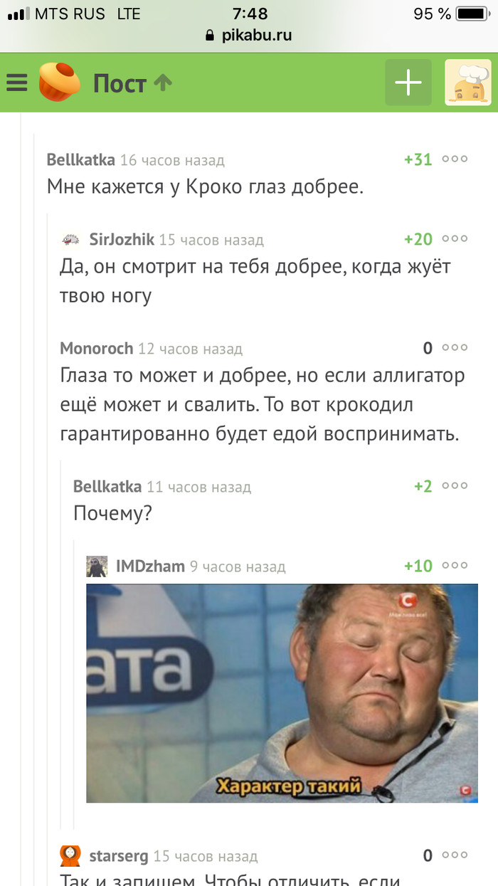 Отличие крокодила от аллигатора