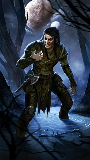 The Elder Scrolls: Legends. - The Elder Scrolls: Legends, Art, Bosmer, Cards, Longpost