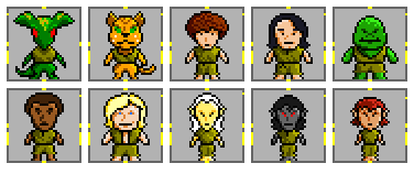 nindendoblivion - My, Pixel Art, The Elder Scrolls IV: Oblivion, Characters (edit), Games, Fan art