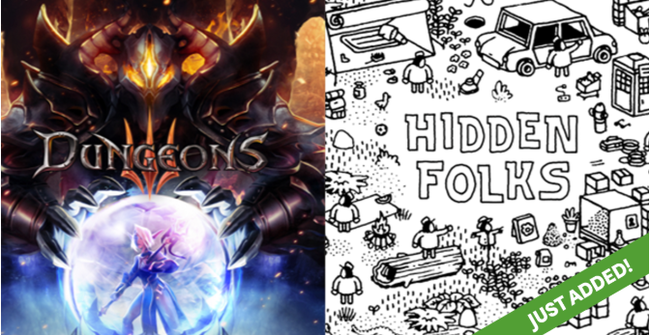Dungeons 3  Hidden Folks    Humble Bundle Dungeons 3, Hidden Folks, Humble Bundle, , , Steam