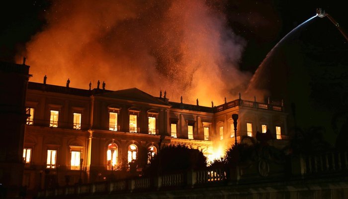 Museum fire as a warning - My, Fire, Brazil