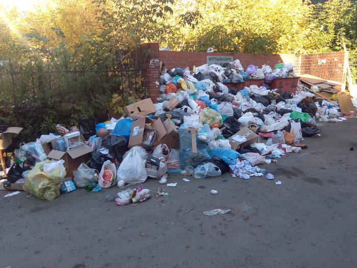 Garbage war or meatball heaps - My, Chelyabinsk, Dump, Chistoman