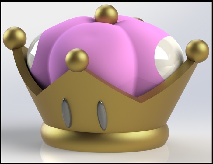 Crown - My, Mario, 3D, Spearmasters, Crown