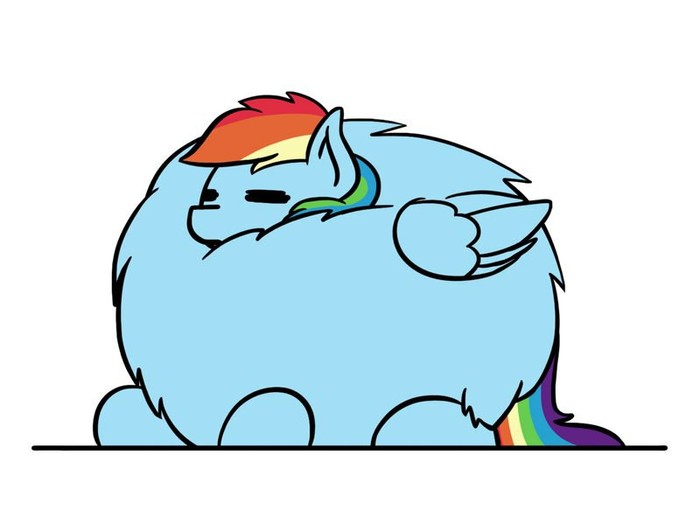Ready for winter! - My little pony, Rainbow dash, Flutterluv