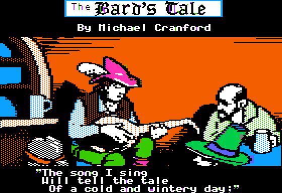 Tales of the Unknown: Volume I - The Bard's Tale. Part 1. - 1985, Computer games, Retro Games, Passing, The Bards Tale, Interplay, Apple II, Video, Longpost