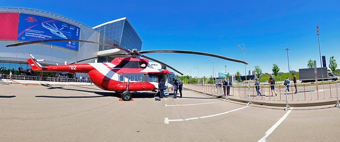 HeliRussia 2018 Mi-171a2. - My, Russian helicopters, Mi-171A2, Mi-8, Exhibition, Show, Report, The photo, Longpost