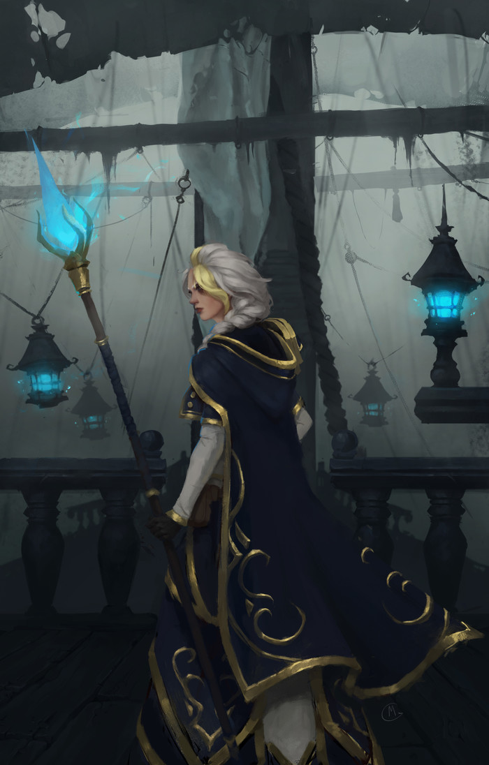 Jaina Proudmoore by Alex Maragondi World of Warcraft, Warcraft, Game Art, Blizzard, 