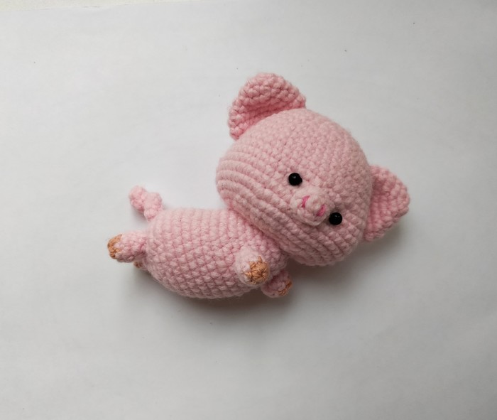 Piglet - Amigurumi, Crochet, Knitted toys, Needlework