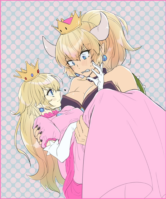   . Bowsette, Princess Peach, Gender Bender,  , Nintendo, Super Mario,  63, Bowser