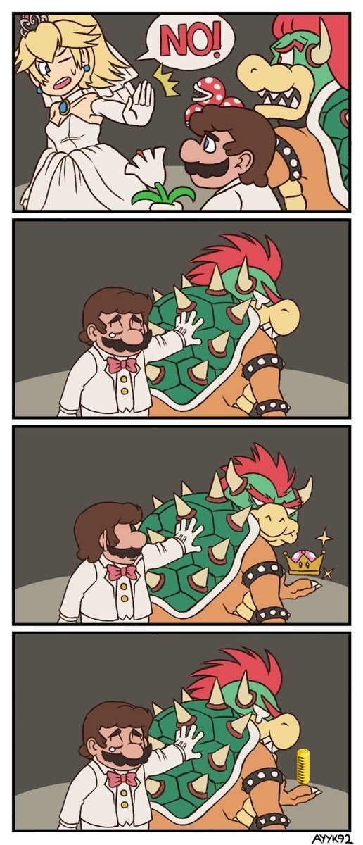 End Bowsette - Bowsette, Rule 63, Super crown, Mario, Bowser, Hopelessness, Hello darkness my Old friend, Longpost