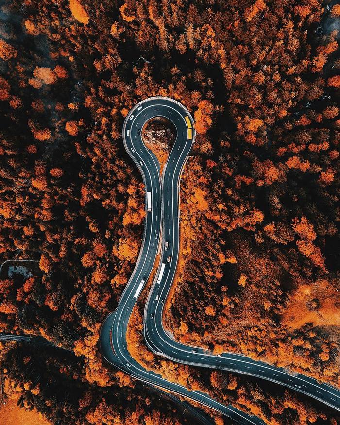 Road loop in Germany - Germany, , The photo