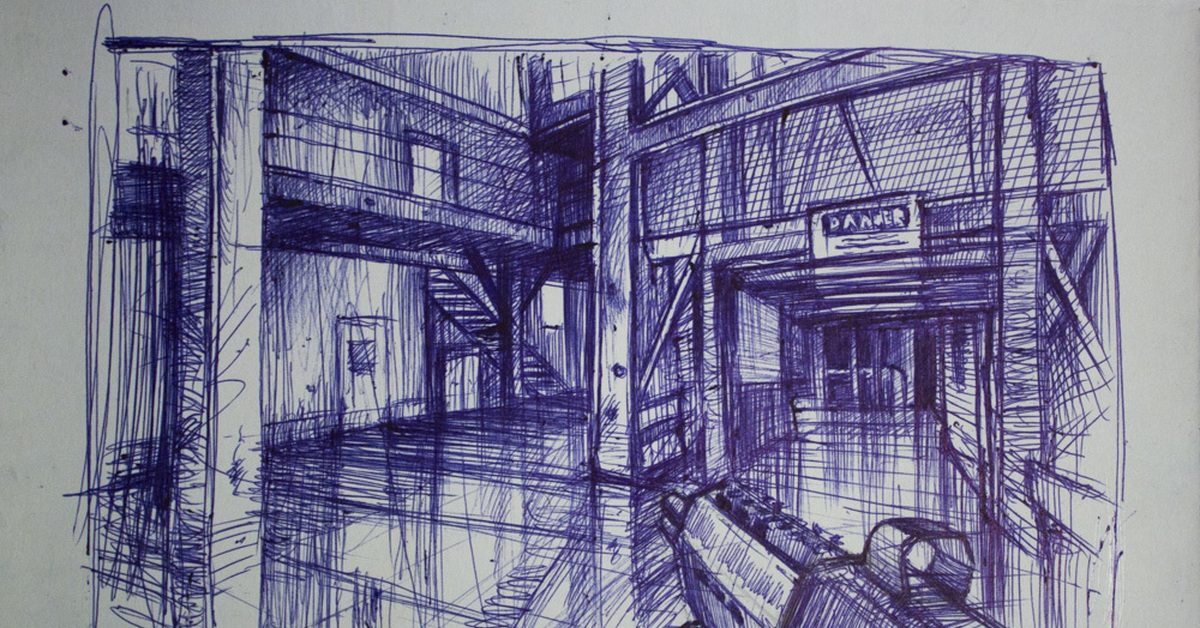 Half life 2 нарисовать