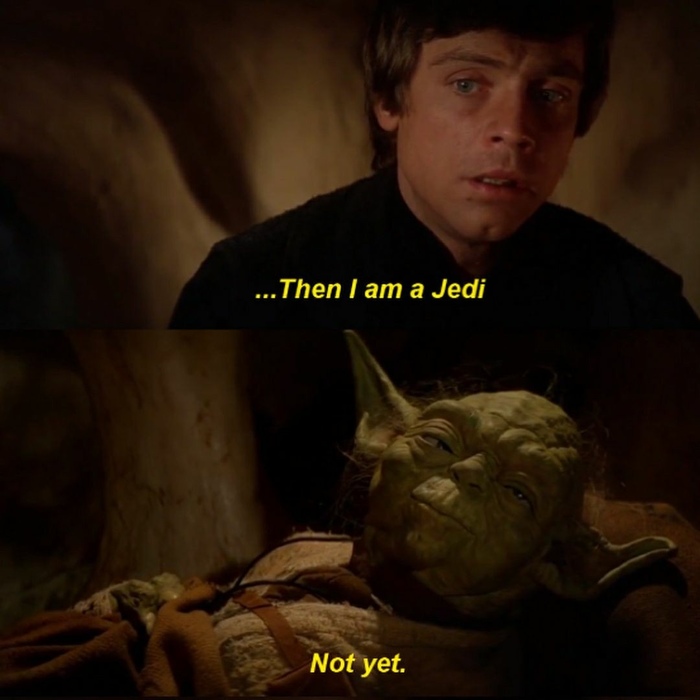Not this not again... - Star Wars, Luke Skywalker, Yoda