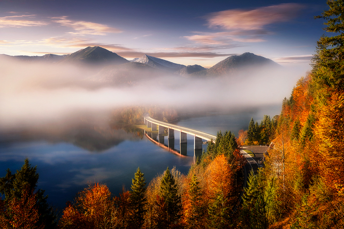 wonderful morning - Fog, Morning, Czech, The photo