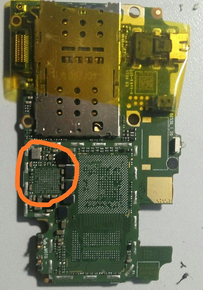 Help identifying redmi 4x chip - Xiaomi redmi 4x, Telephone