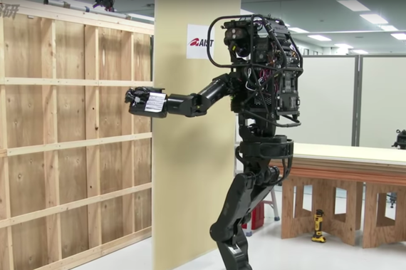 Japanese humanoid robot learned how to sheathe walls with drywall - media, Robot, Necessary, Drywall, Media and press