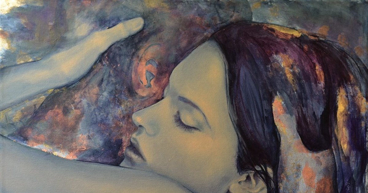 2 женщины во сне. Художник Dorina Costras. Румынская художница Dorina Costras. Живопись любовь.