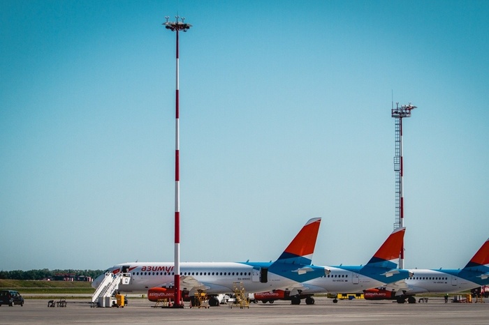 Superjets start flying from Rostov to Bishkek and Yerevan - Sukhoi Superjet 100, Ssj-100, , The airport