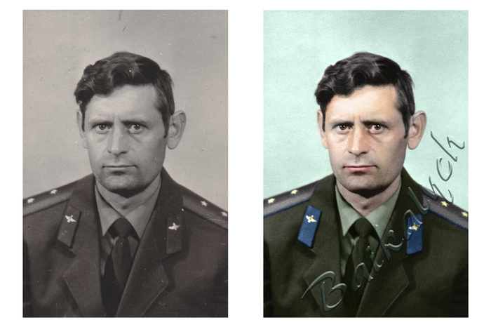 Restoration and colorization of an old photo - My, Restoration, Photo restoration, Colorization, , 