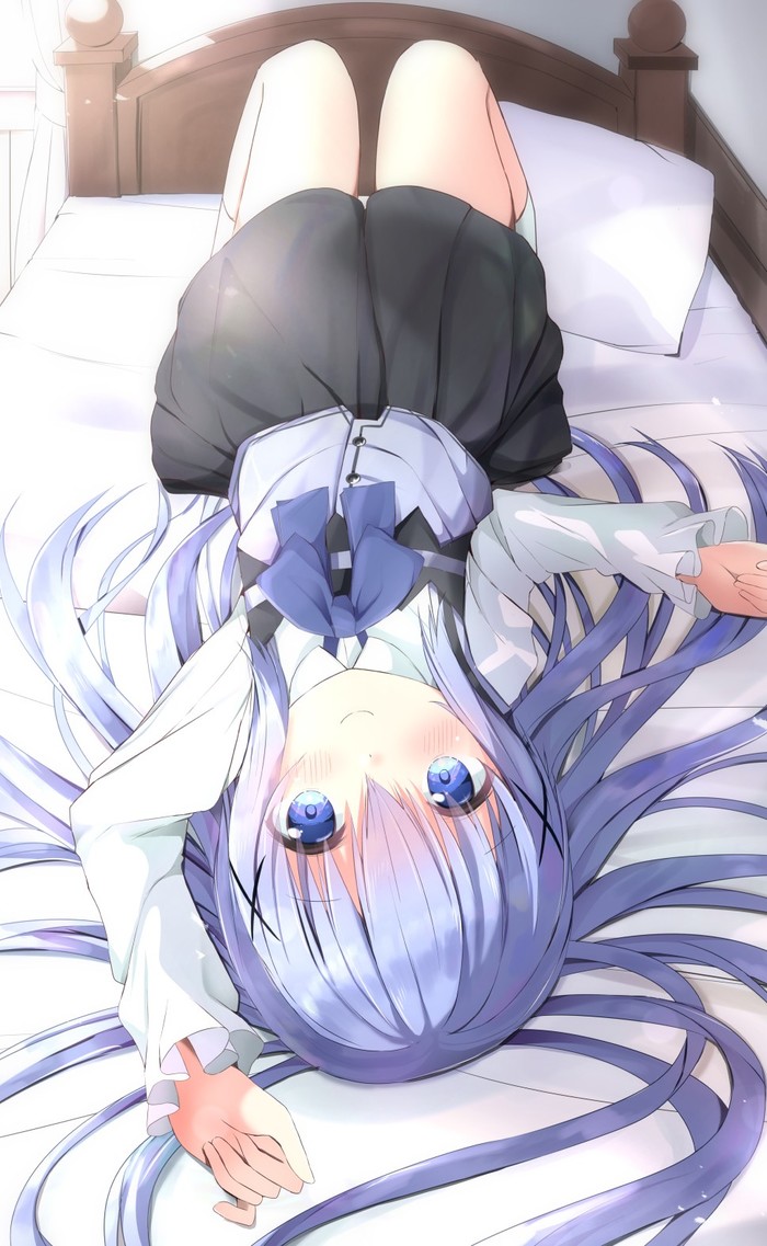 Chino Kafuu - Kafuu chino, Gochuumon wa usagi desu ka?, Anime Art, Is the Order a rabbit?