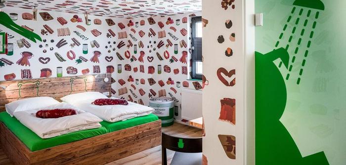Butcher opens world's first sausage hotel in Germany - Hotel, Germany, Sausage, Supermarket, Traditions, GIF