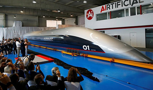 In Spain, presented a prototype bullet train Hyperloop, write the media This is reported by Rambler. - A train, Hyperloop
