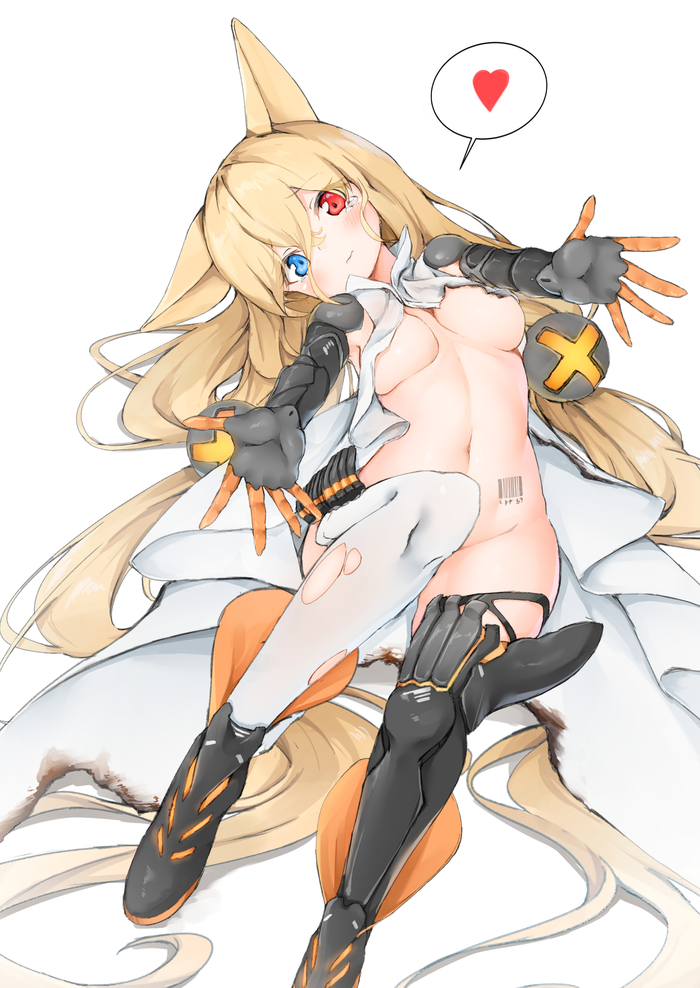 Gewehr 41 - NSFW, Anime, Anime art, Girls frontline, G41