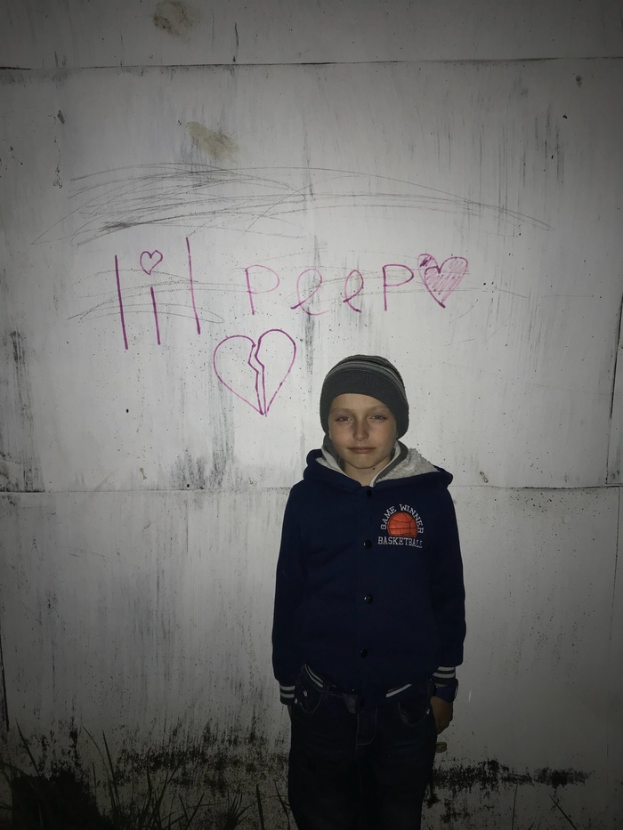 Love in all age groups, Lil Peep Forever - My, , Lil peep, Graffiti, Underground, Subway, Padikstyle, Gangsta