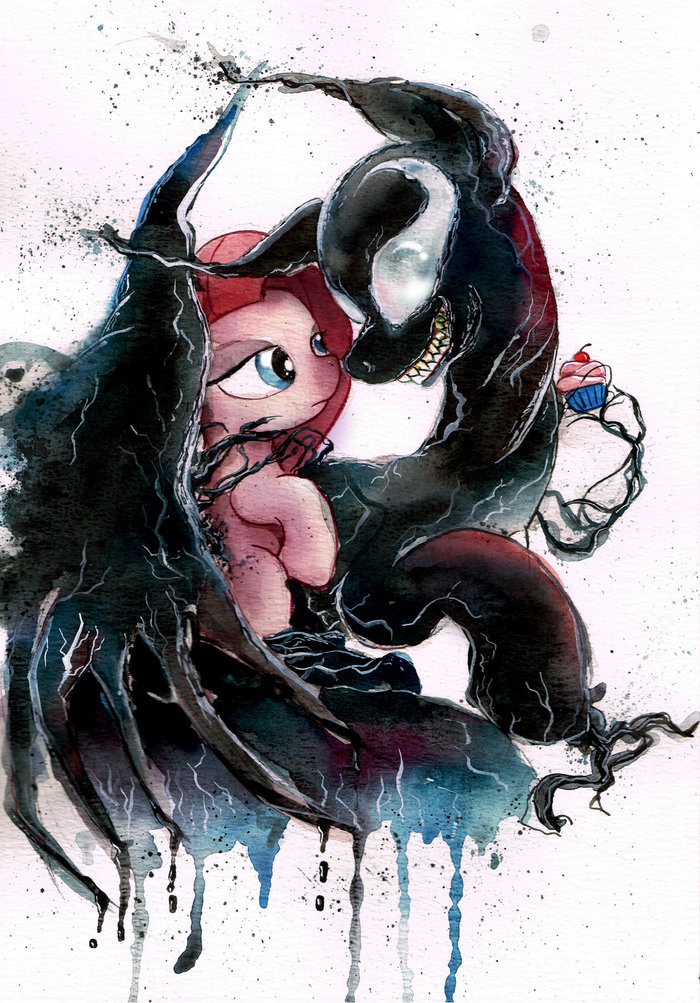 We are Venom! My Little Pony, Pinkie Pie, , , Marvel