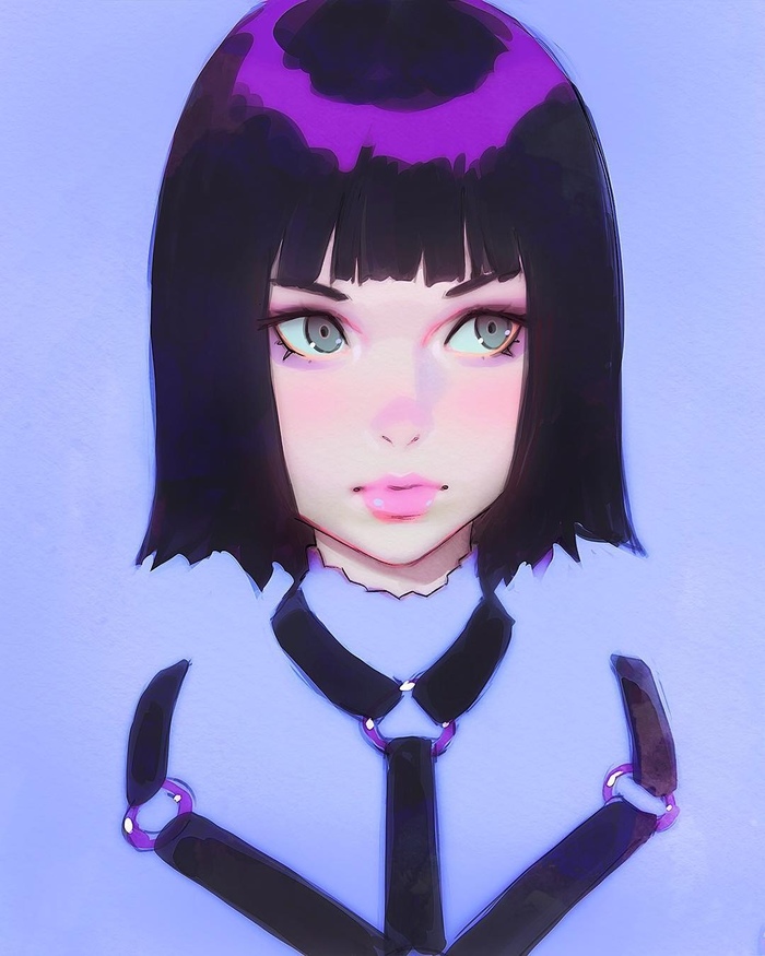 Art by ilya kuvshinov  , , Anime Art, 