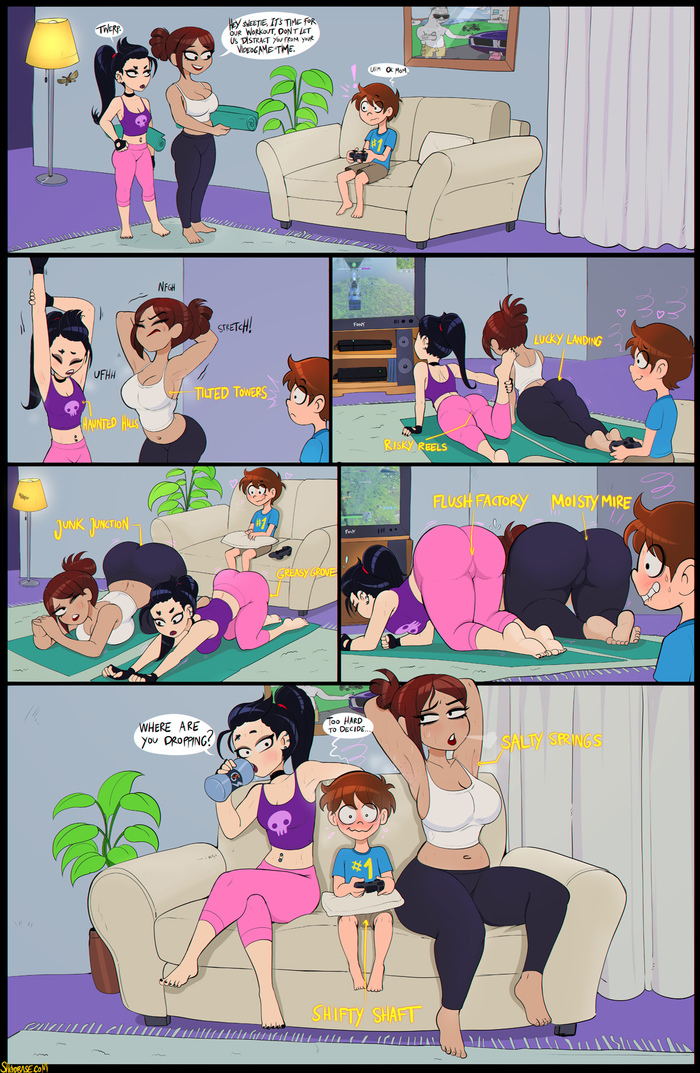 SALTY SPRINGS - NSFW, Shadman, Shadbase, Comics, Fortnite, Games