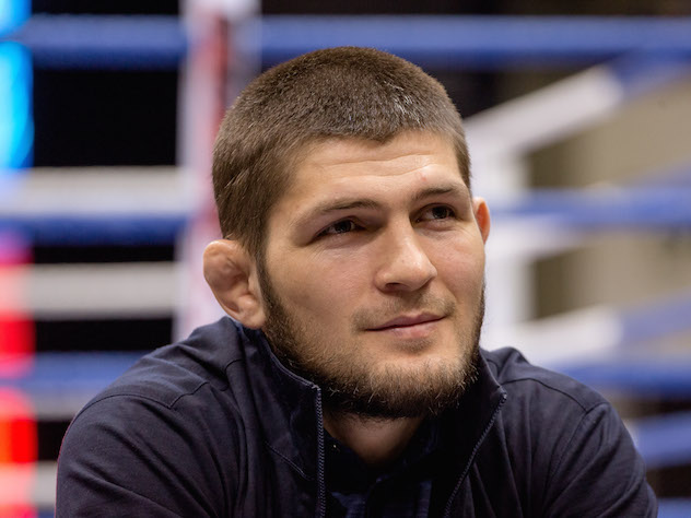 Khabib won. Hooray! - Khabib Nurmagomedov, 