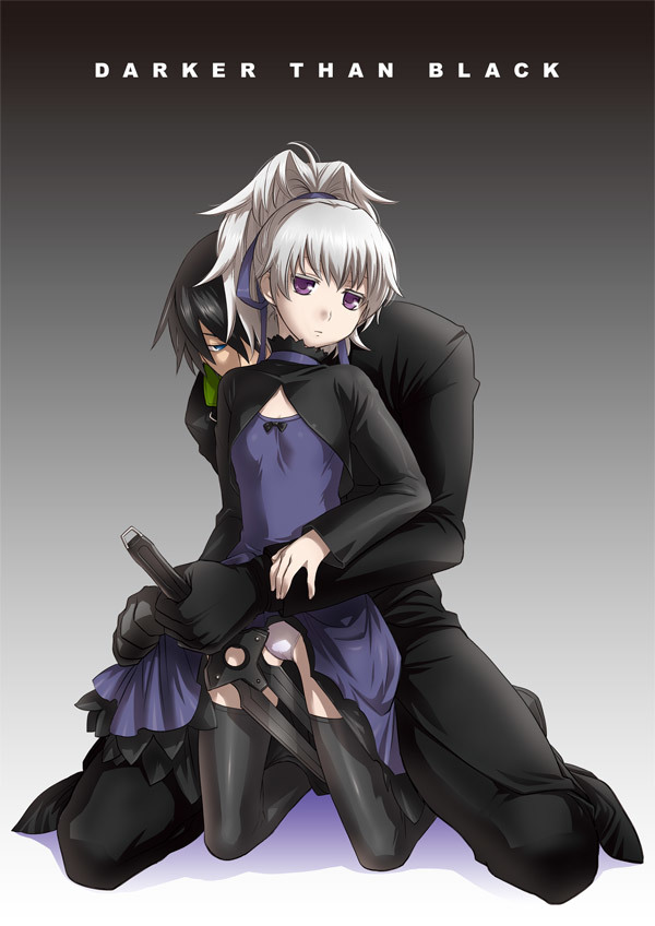 Yin - Anime, Anime art, Darker than black, Yin, Hei, Longpost