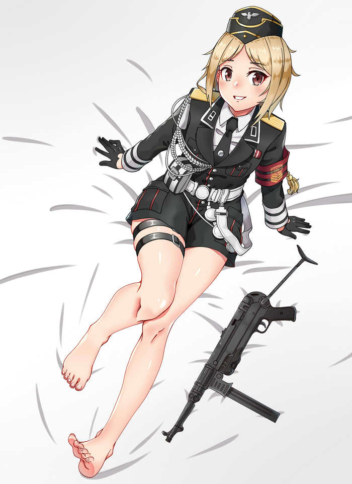 MP40 - Аниме, Anime Art, Girls Frontline, Mp40