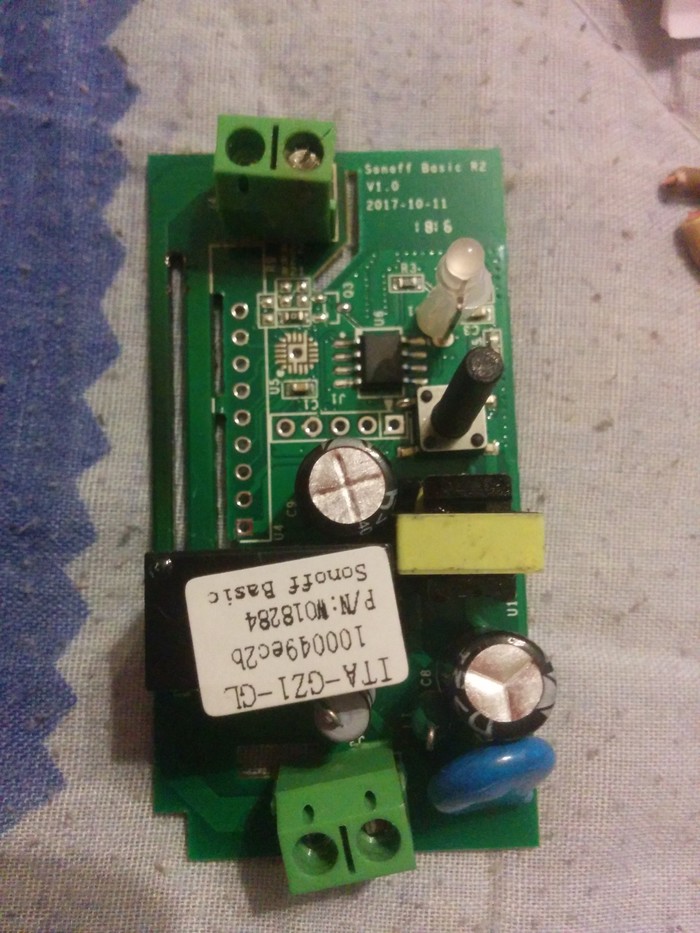 Sonoff relay burnt out - My, Relay, Sonoff, Burned out, Longpost