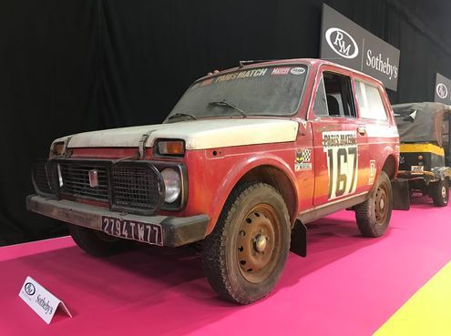 Racing Niva spent 28 years in the garage. Participant of the Paris-Dakar Rally 1981. Auction paradox. - Rally, Rally dakar, Niva, Rarity, Auction, Lot, Longpost