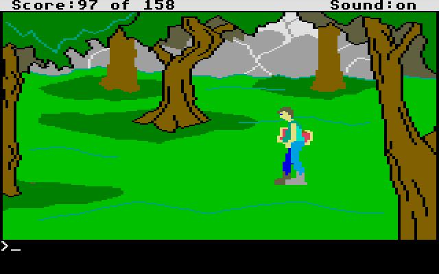 King's Quest - 1985, Квест, Прохождение, Sierra, Компьютерные игры, Ретро-Игры, Видео, Длиннопост