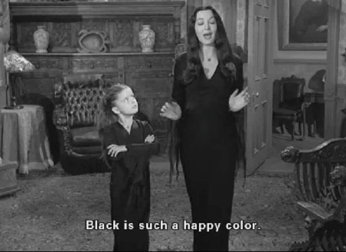 Here they sing The mood color is black ... - My, Russian stage, Movies, The Addams Family, Old, New