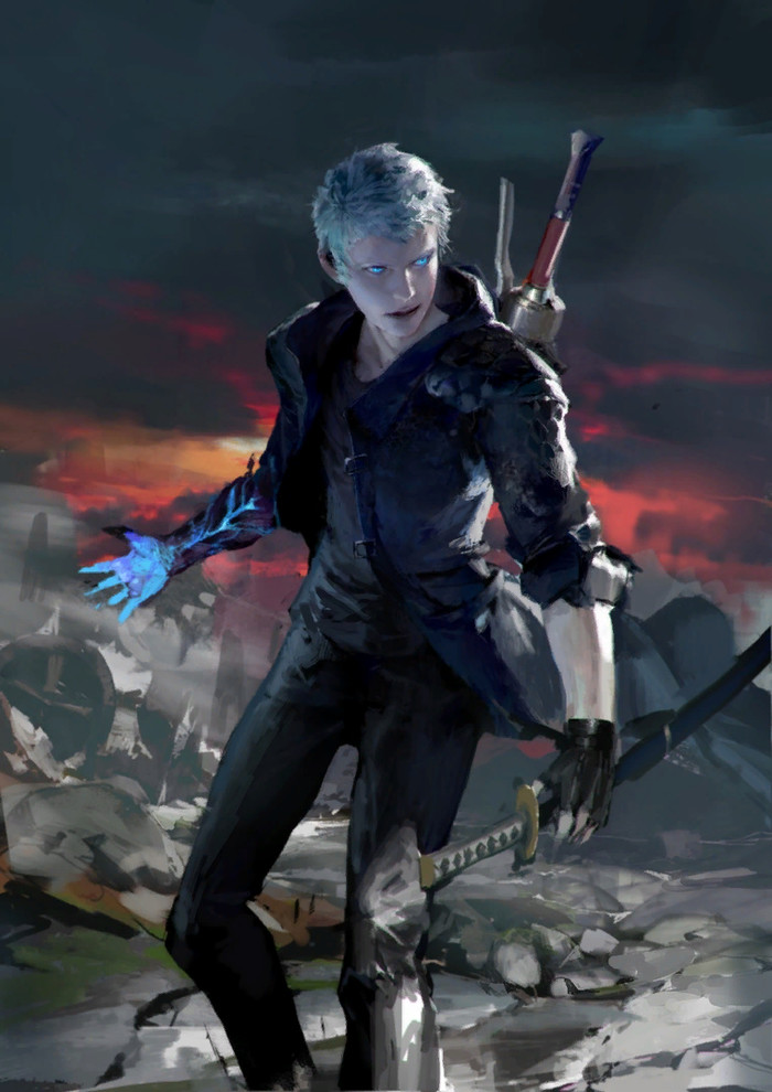I was complete before Devil May Cry, Nero, , 