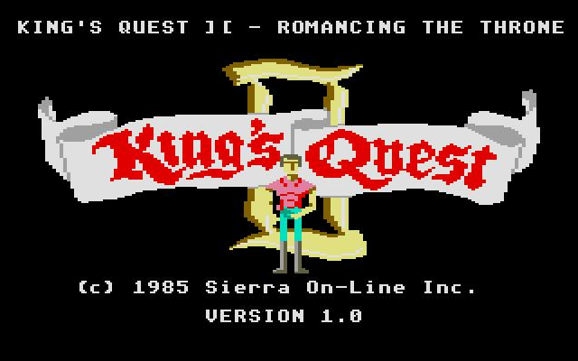 King's Quest II: Romancing the Throne 1985, , , Sierra,  , -, , 