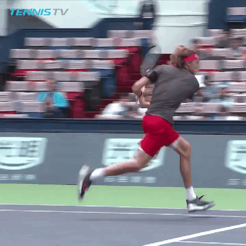 scared - Tennis, Bolboy, The fright, GIF