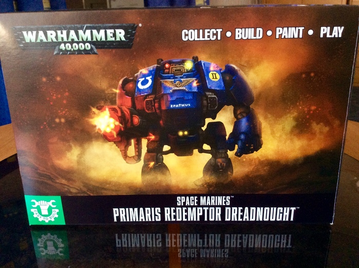  Primaris Redemtor Dreadnought Warhammer 40k, Wh miniatures, Warhammer, Ultramarines, 