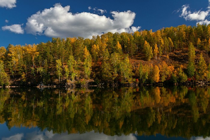 Осенний Иткуль Осень, Челябинская область, Иткуль, Южный Урал, Длиннопост