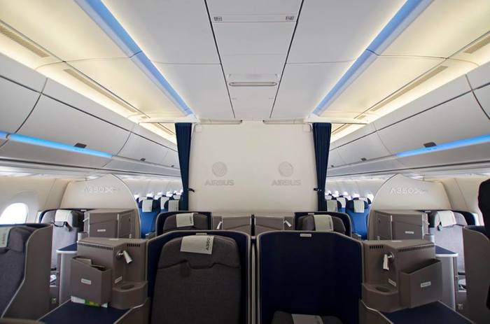 Airbus A350-900 Airbus, Авиация, Репортаж, Самолет, Авиасалон, Длиннопост