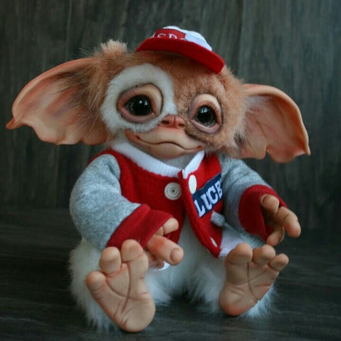Do you remember? Gizmo was wanted by everyone who watched the movie! - My, Handmade, Needlework without process, Handmade
