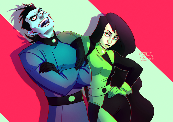 Dr. Drakken & Shego , Kim Possible,  --, Dr Drakken, Shego, Walt Disney Company